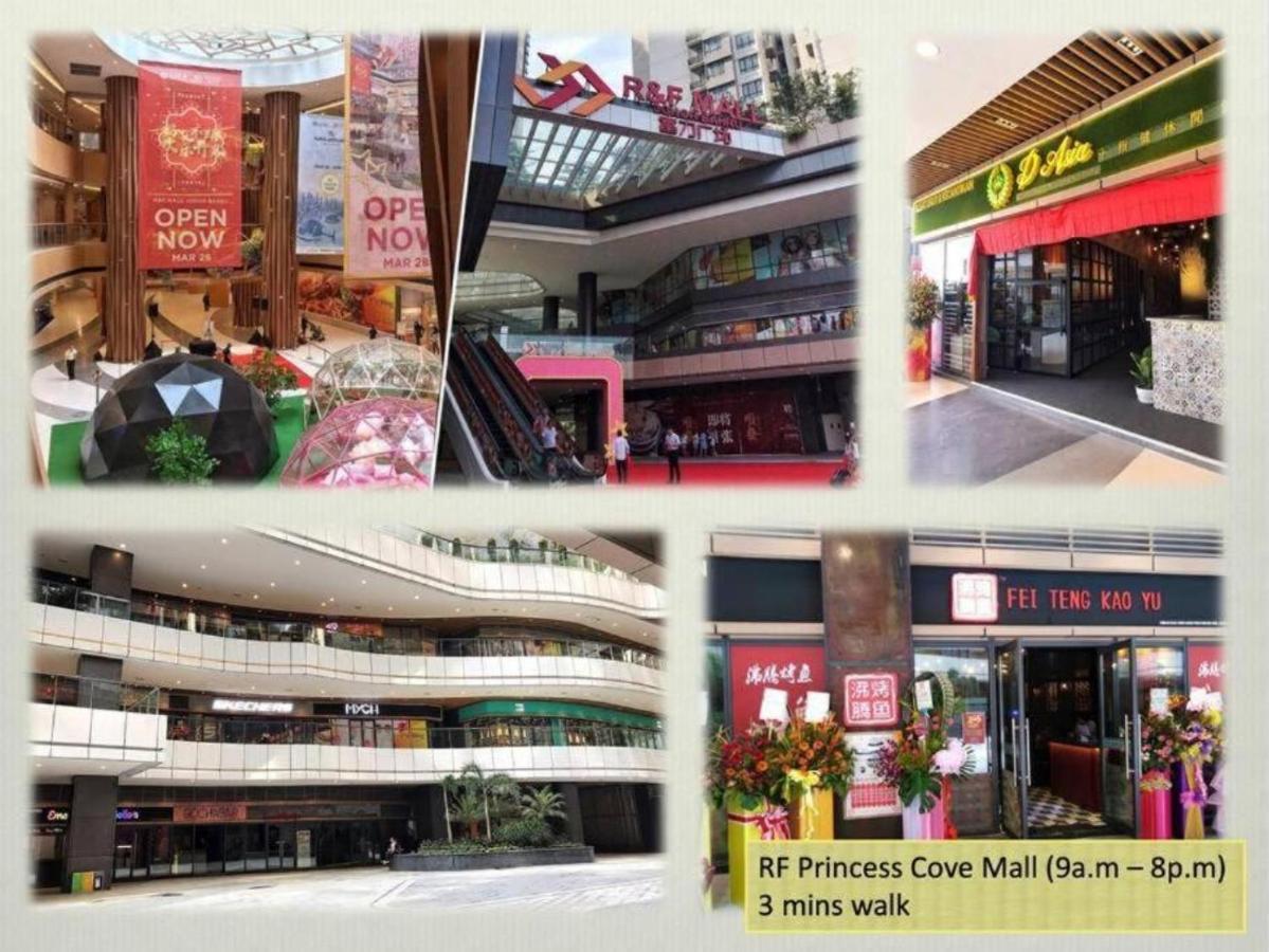 Seaview Condo Near Rf Mall, Food Court & Free Netflix Джохор-Бару Екстер'єр фото